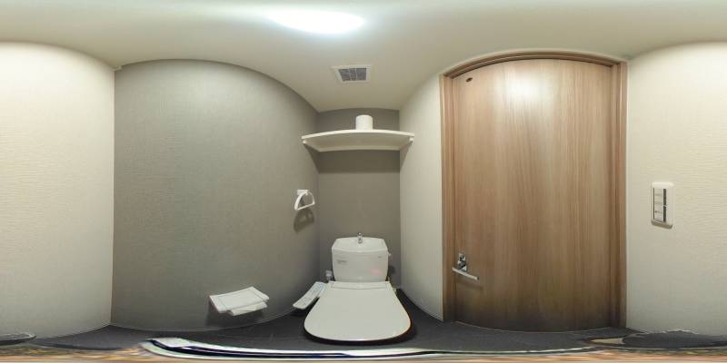 パノラマ画像トイレ