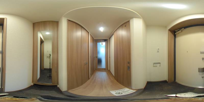 パノラマ画像玄関