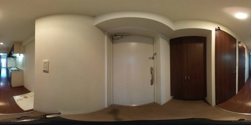 パノラマ画像玄関