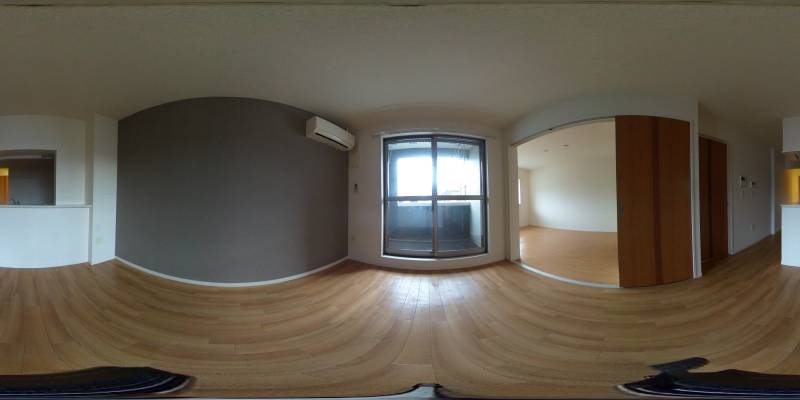 パノラマ画像リビング