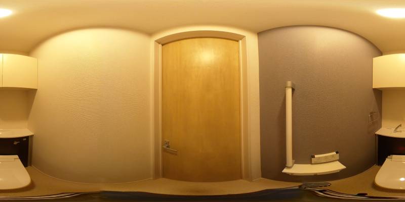 パノラマ画像トイレ