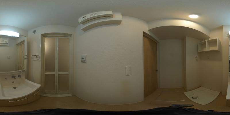 パノラマ画像洗面所