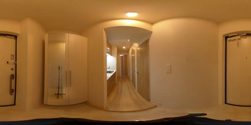 パノラマ画像玄関