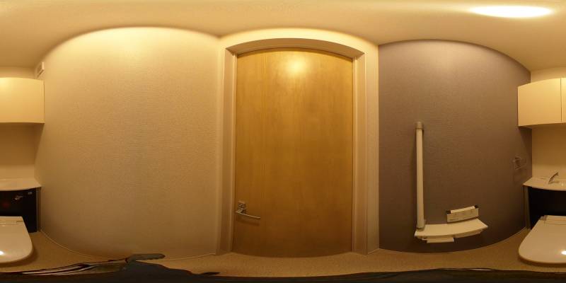 パノラマ画像トイレ