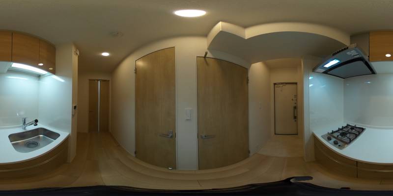 パノラマ画像キッチン