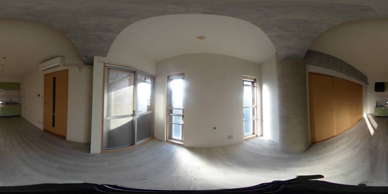 パノラマ画像リビング