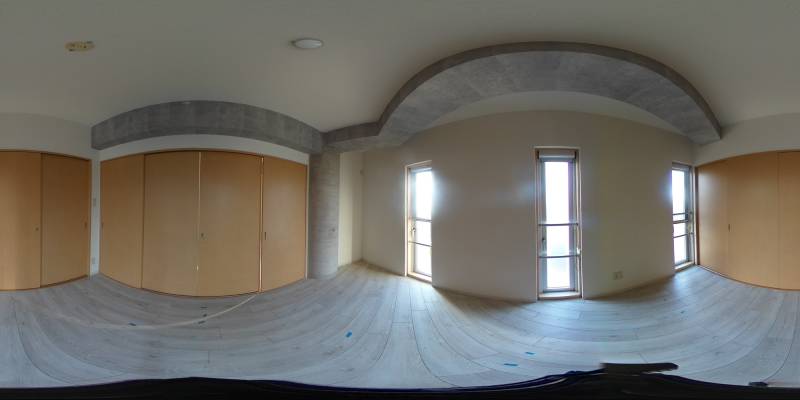 パノラマ画像洋室