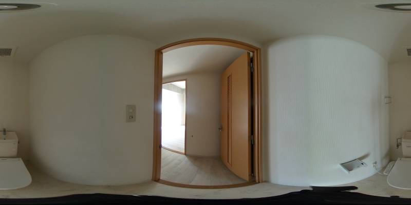 パノラマ画像トイレ