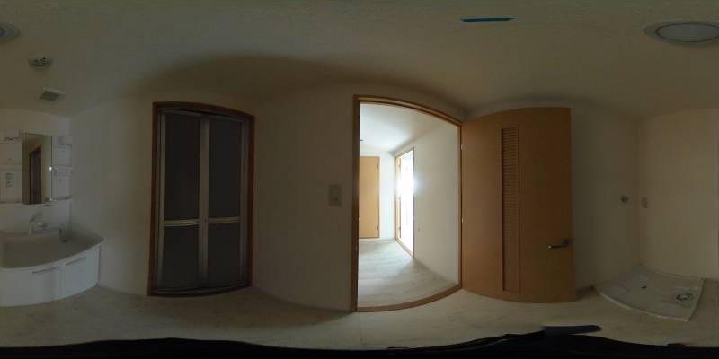 パノラマ画像洗面所