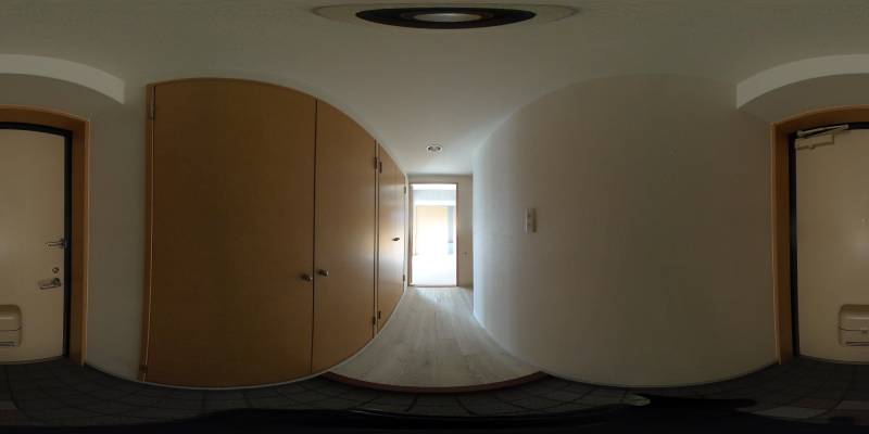 パノラマ画像玄関