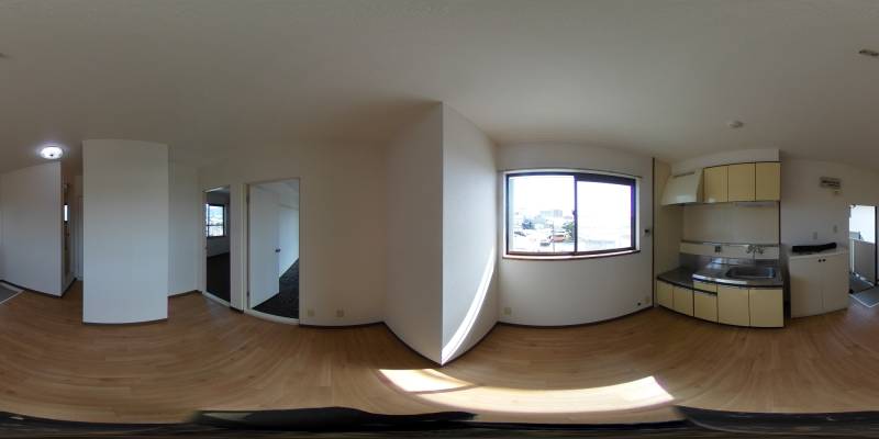 パノラマ画像洋室