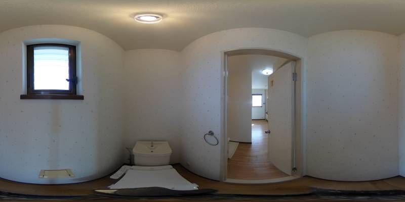 パノラマ画像トイレ