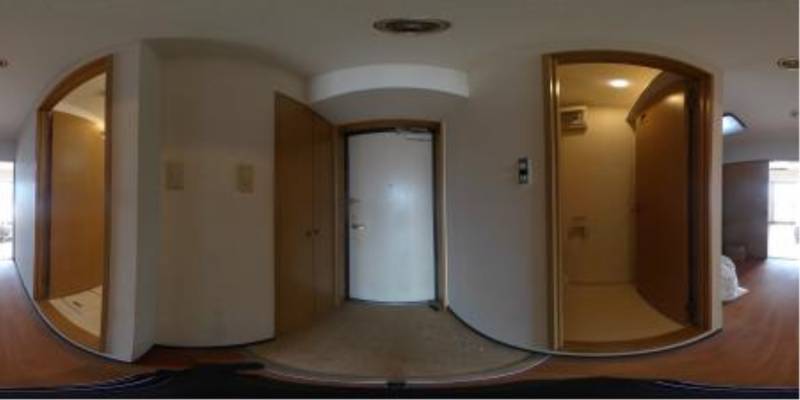 パノラマ画像玄関