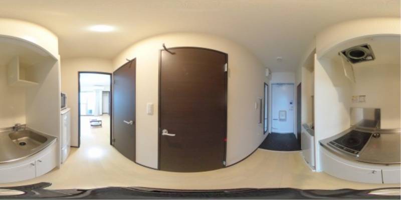 パノラマ画像キッチン