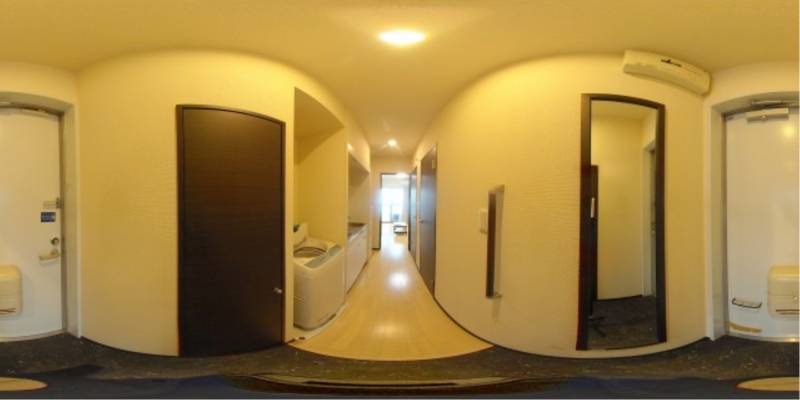 パノラマ画像玄関