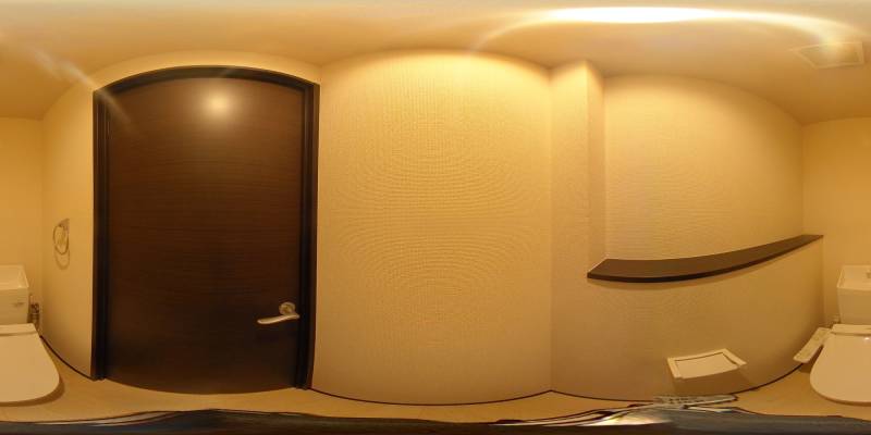 パノラマ画像トイレ