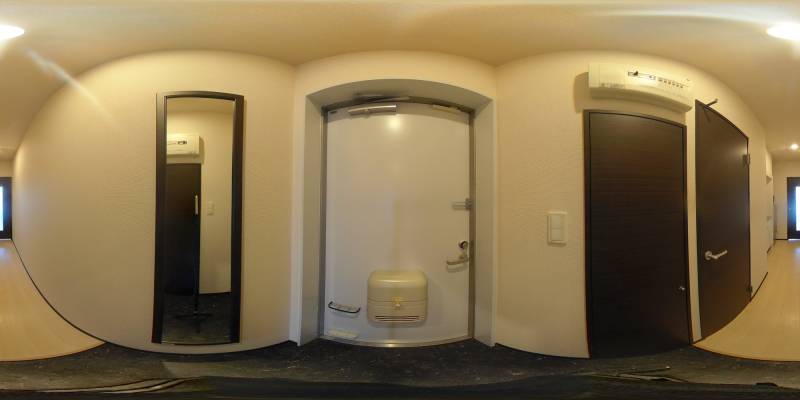 パノラマ画像玄関