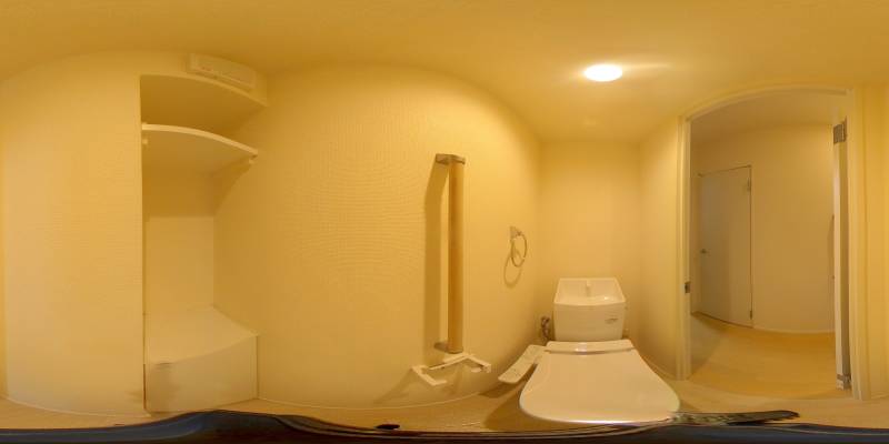 パノラマ画像トイレ