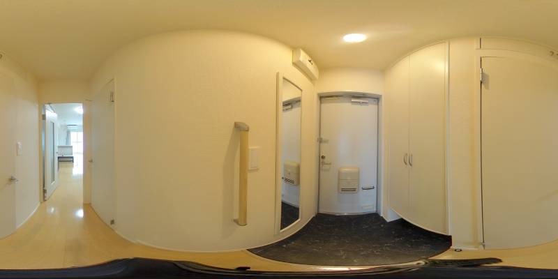 パノラマ画像玄関