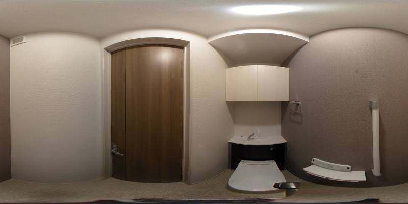 パノラマ画像トイレ