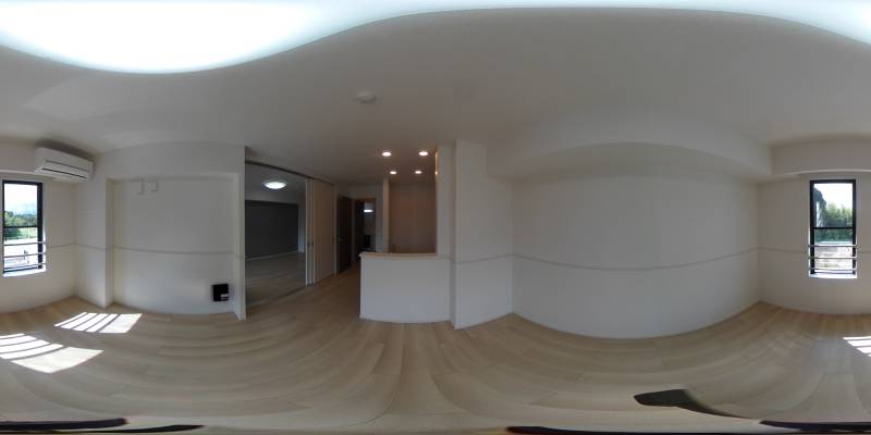 パノラマ画像洋室