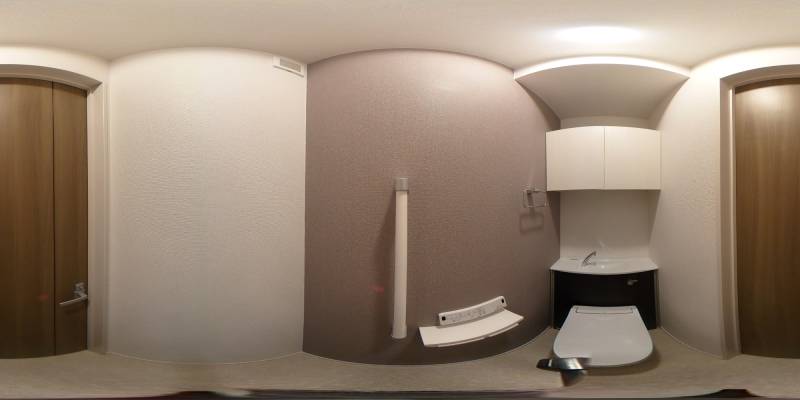 パノラマ画像トイレ