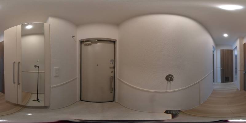 パノラマ画像玄関