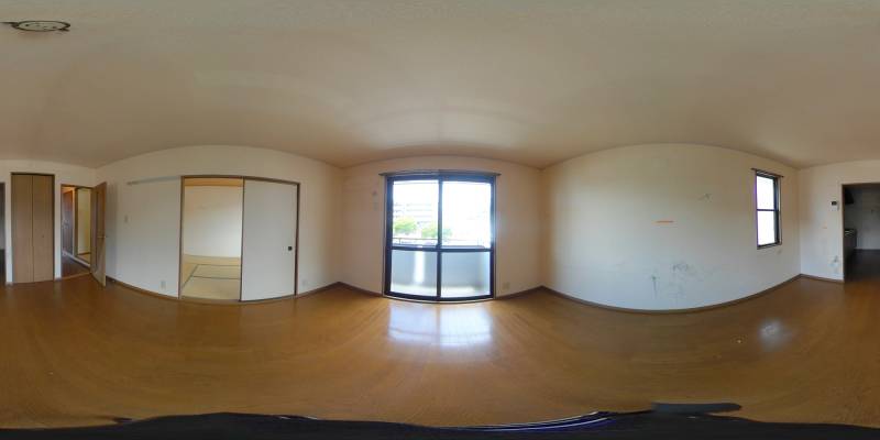 パノラマ画像リビング