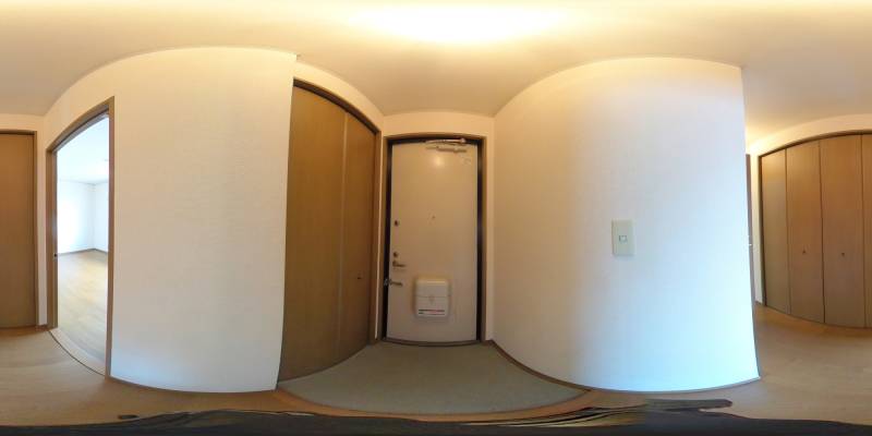 パノラマ画像玄関