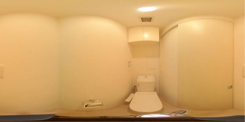 パノラマ画像トイレ