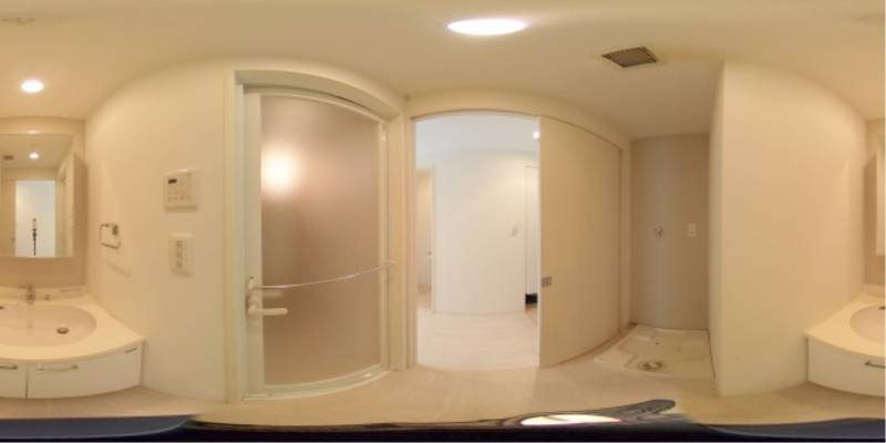 パノラマ画像洗面所