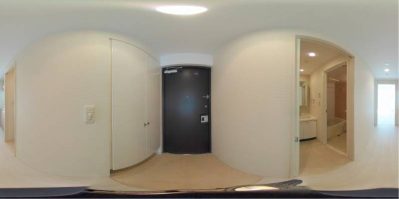 パノラマ画像玄関