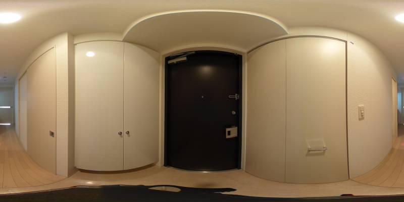 パノラマ画像玄関