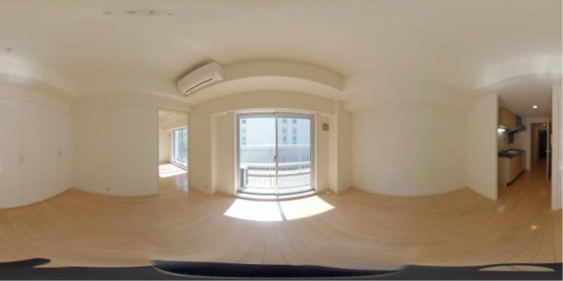 パノラマ画像リビング