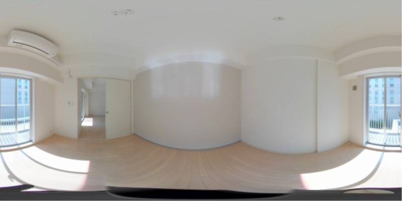 パノラマ画像洋室