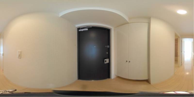 パノラマ画像玄関