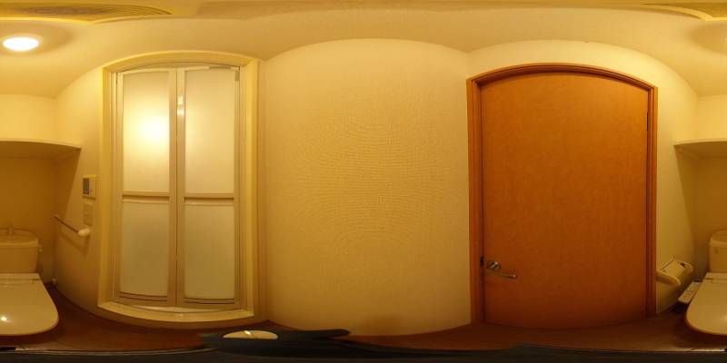 パノラマ画像トイレ