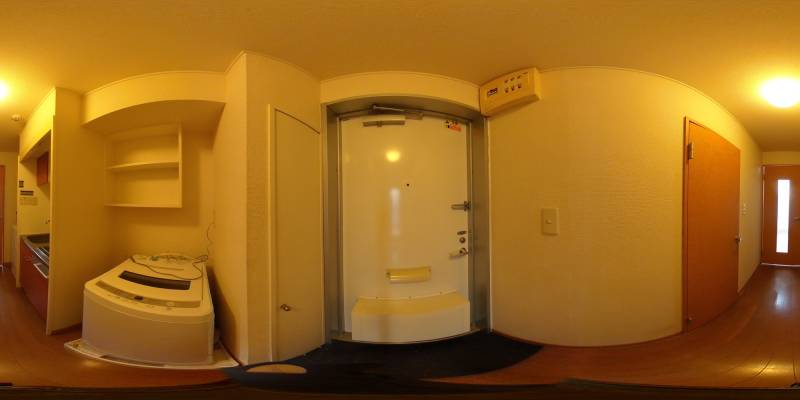 パノラマ画像玄関