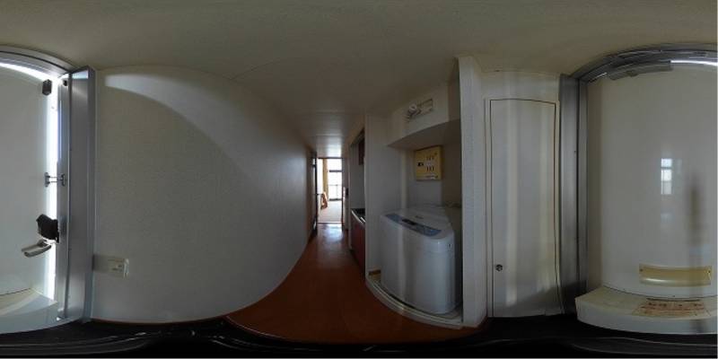 パノラマ画像玄関