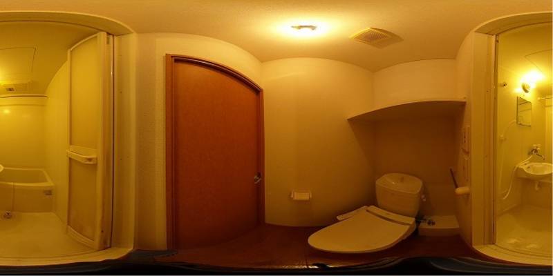 パノラマ画像バスルーム