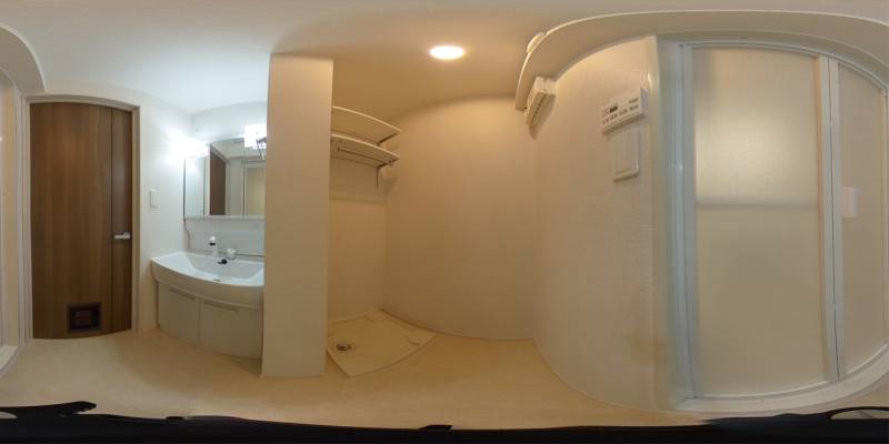 パノラマ画像洗面所
