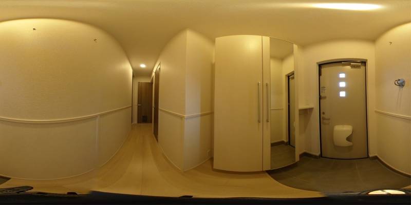 パノラマ画像玄関