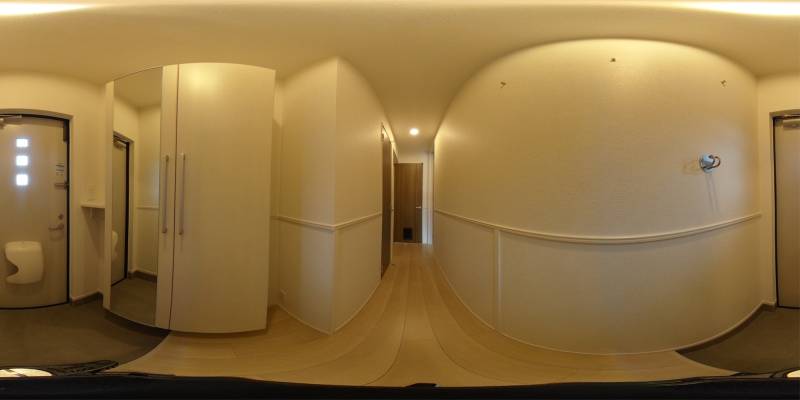 パノラマ画像玄関