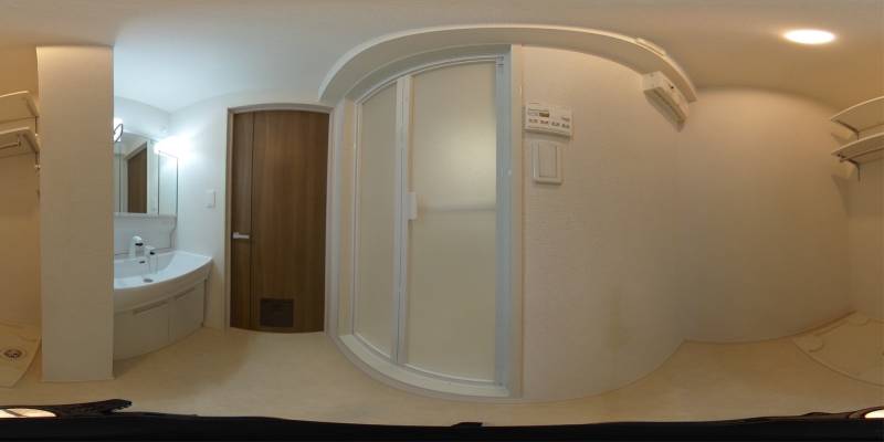 パノラマ画像洗面所