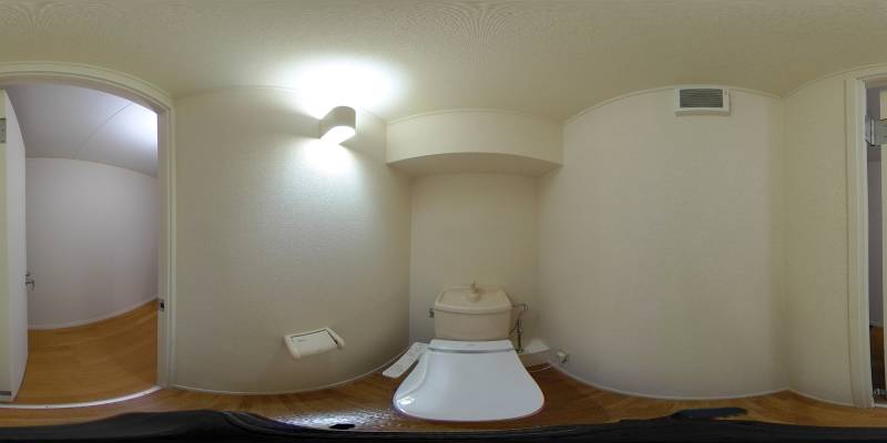 パノラマ画像トイレ