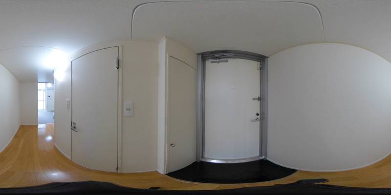 パノラマ画像玄関