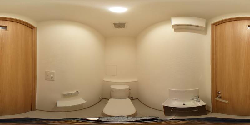 パノラマ画像トイレ