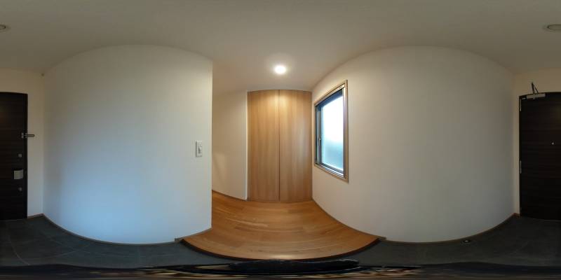 パノラマ画像玄関