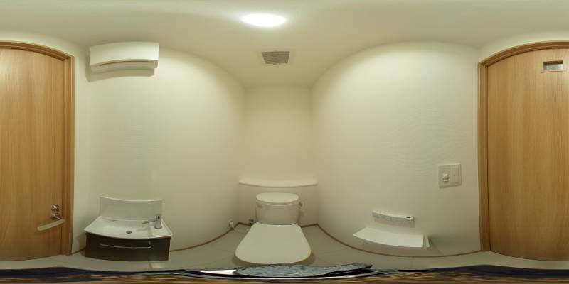 パノラマ画像トイレ