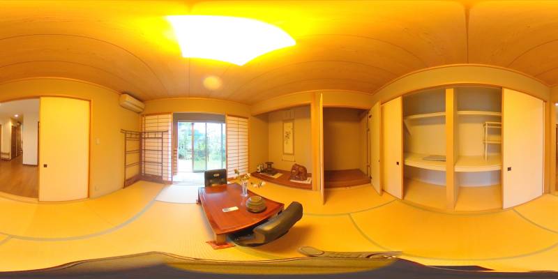 パノラマ画像和室